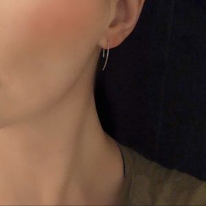 Minimalism 14K Gold Vertical Bar